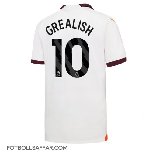 Manchester City Jack Grealish #10 Bortatröja 2023-24 Kortärmad